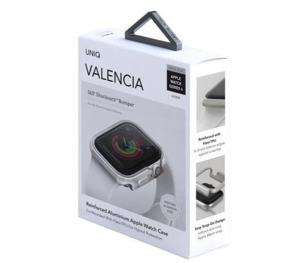 Uniq Valencia do Apple Watch titanium silver - 1082163 - zdjęcie 4